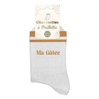 chaussettes ma gâtée à bandes