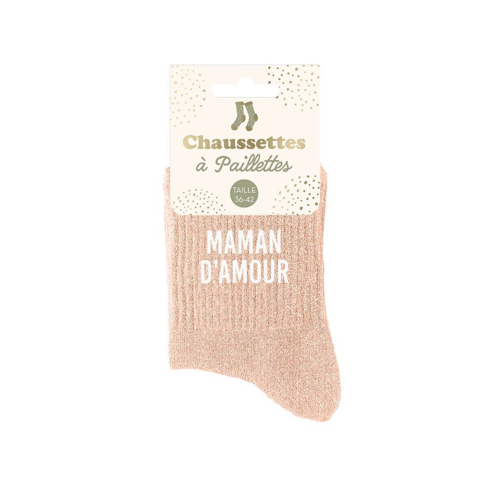 chaussettes maman d'amour