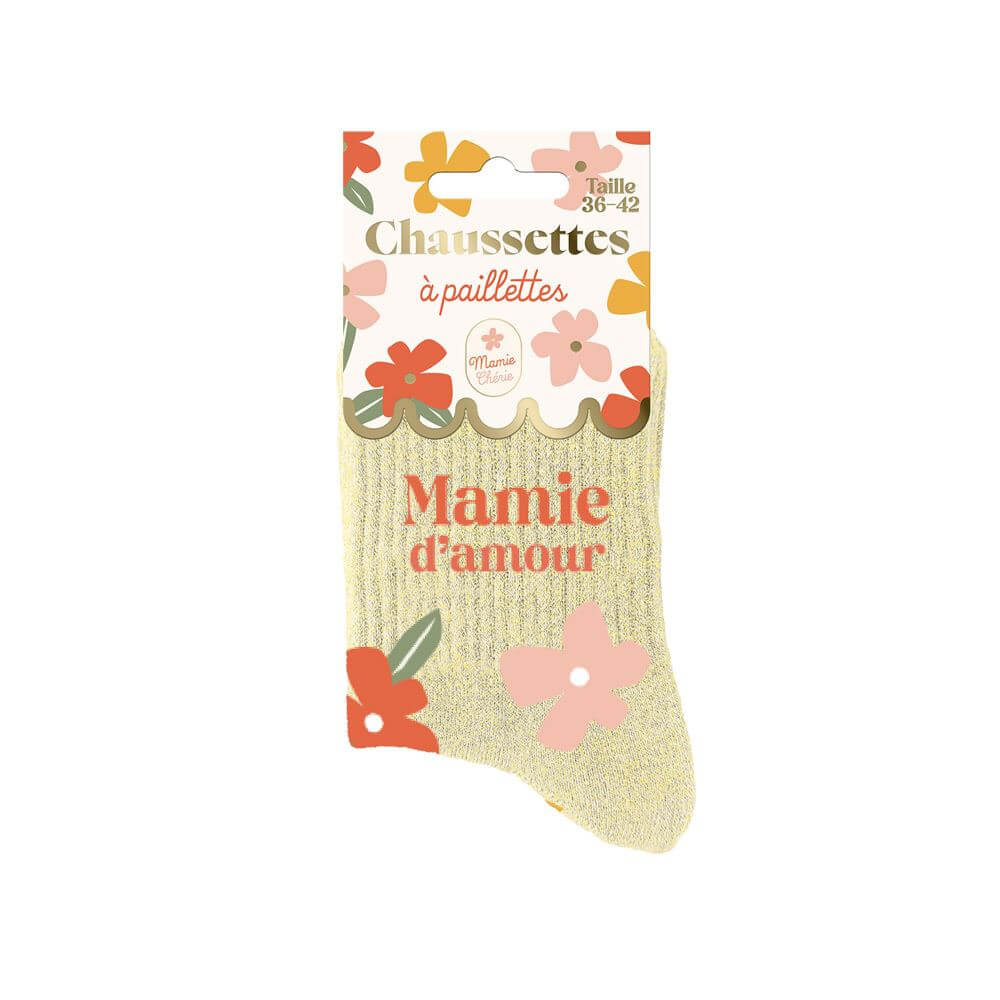 chaussettes mamie d'amour