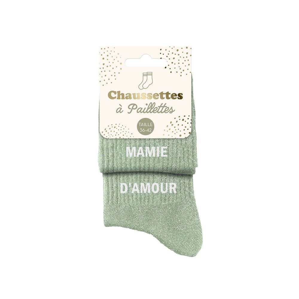 chaussettes mamie d'amour duo