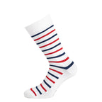 chaussettes marinière tricolore homme Maison Broussaud