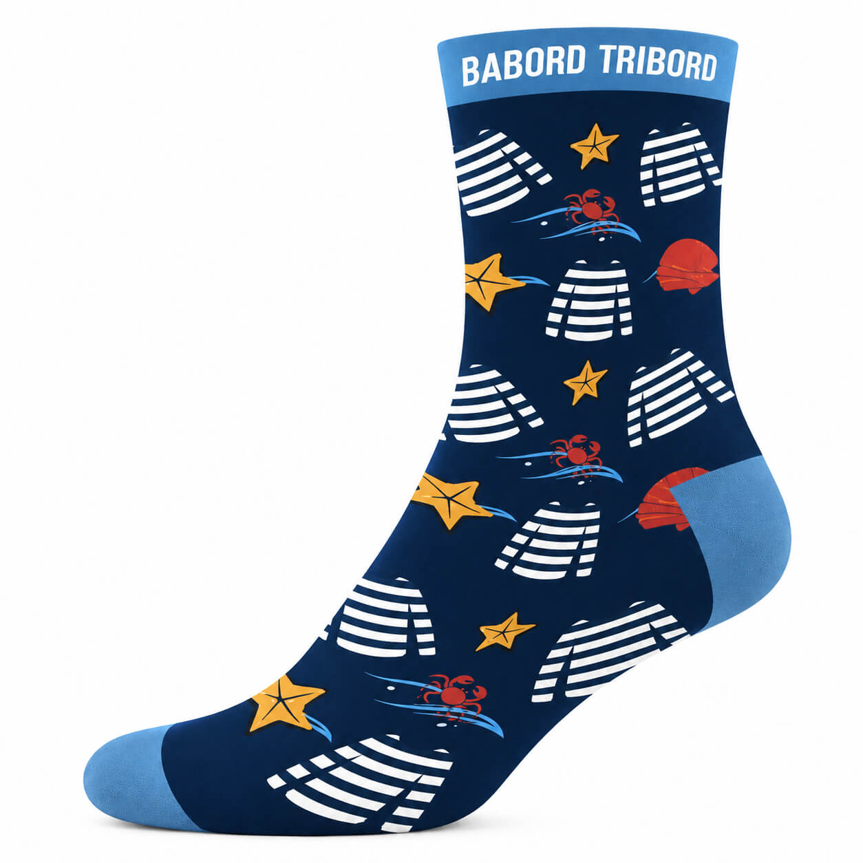 Chaussettes marinière babord tribord