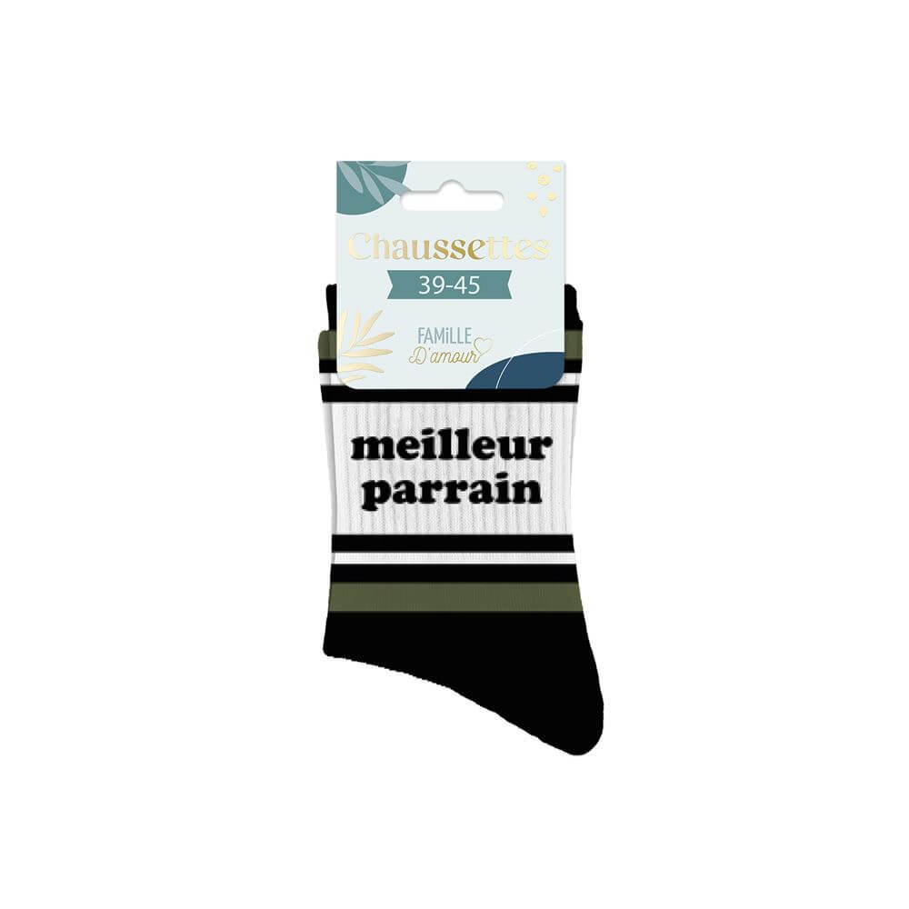 chaussettes meilleur parrain