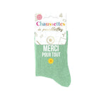 chaussettes Merci pour tout