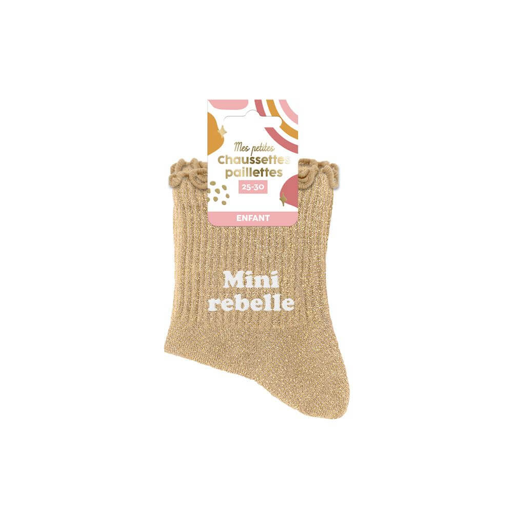chaussettes mini rebelle fille