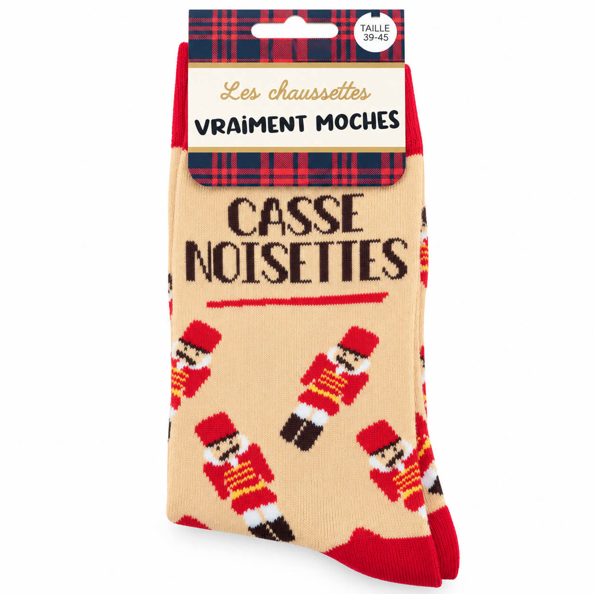 chaussettes moches homme casse noisettes