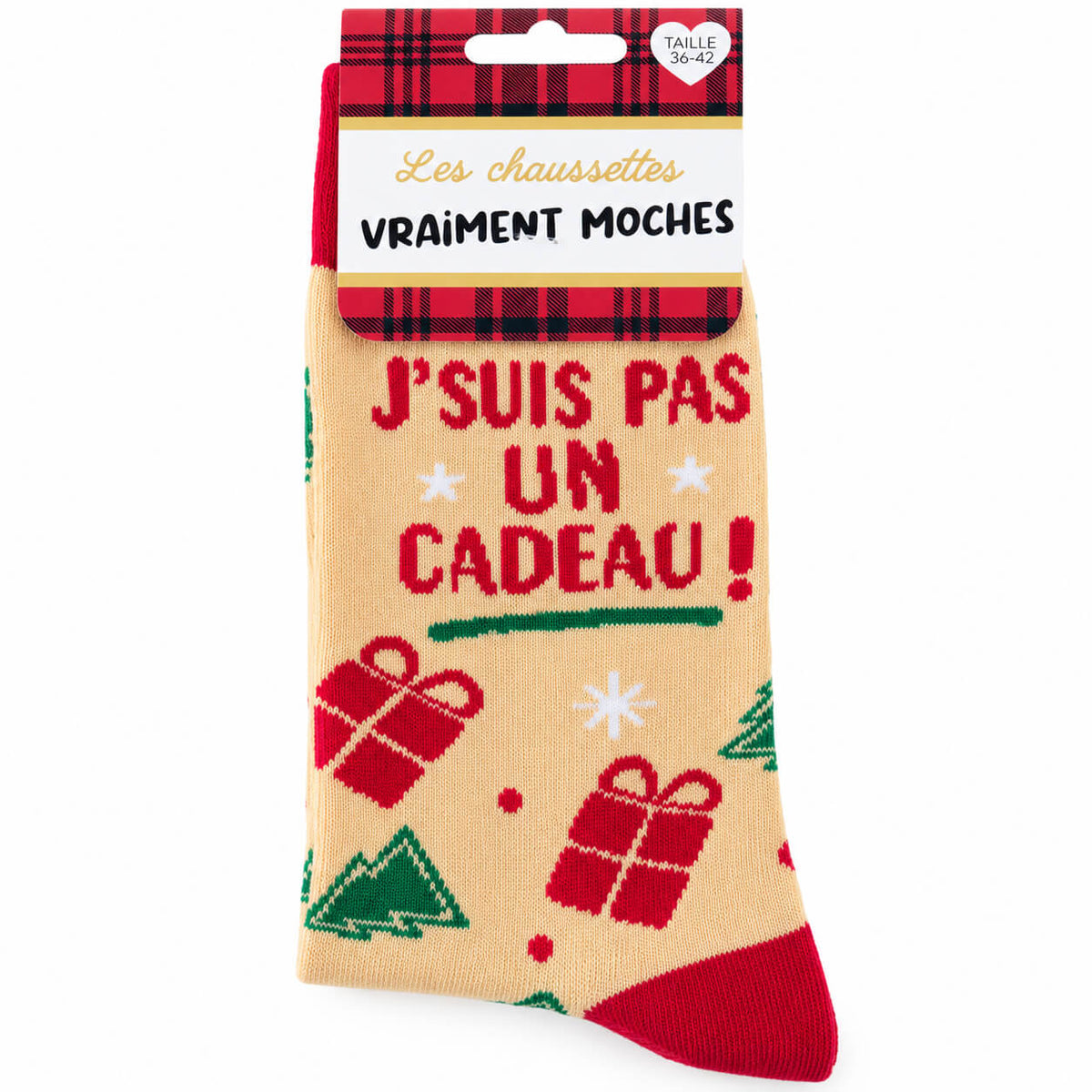 chaussettes moches J'suis pas un cadeau !