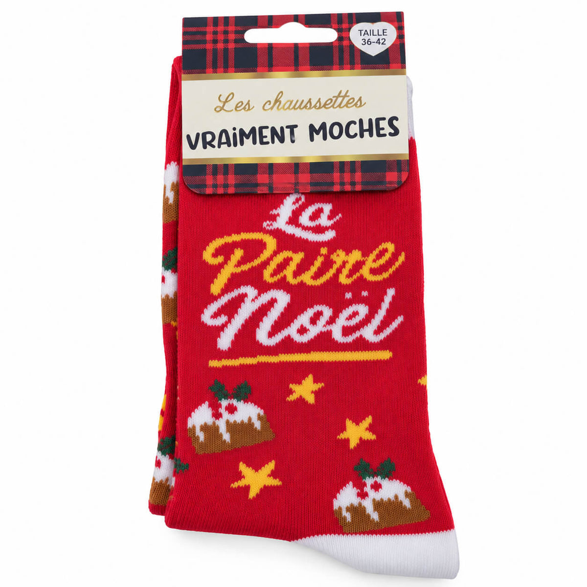 chaussettes moches La Paire Noël femme