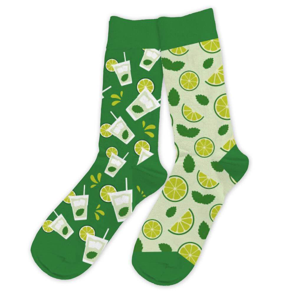 chaussettes mojito citron