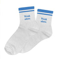Chaussettes paillettes à bandes Wesh alors