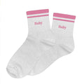 chaussettes paillettes à bandes Baby
