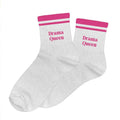 chaussettes paillettes à bandes Drama Queen
