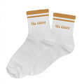 chaussettes paillettes à bandes ma gâtée
