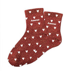 chaussettes paillettes amour coeurs