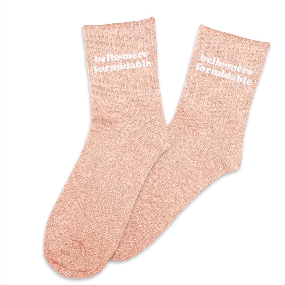 Chaussettes à paillettes Belle-mère formidable