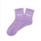 chaussettes paillettes bisous enfant
