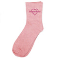 chaussettes paillettes brodées Emmerdeuse