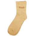 chaussettes paillettes brodées Wesh