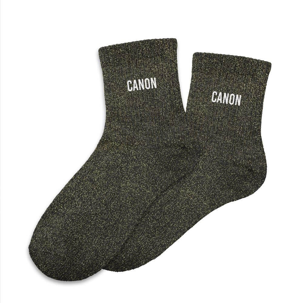 chaussettes paillettes canon
