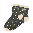 chaussettes paillettes coeurs jalouse