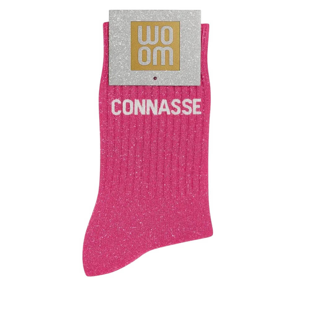Chaussettes à paillettes Connasse Woom