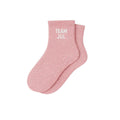 chaussettes paillettes courtes Team Jul rose Woom