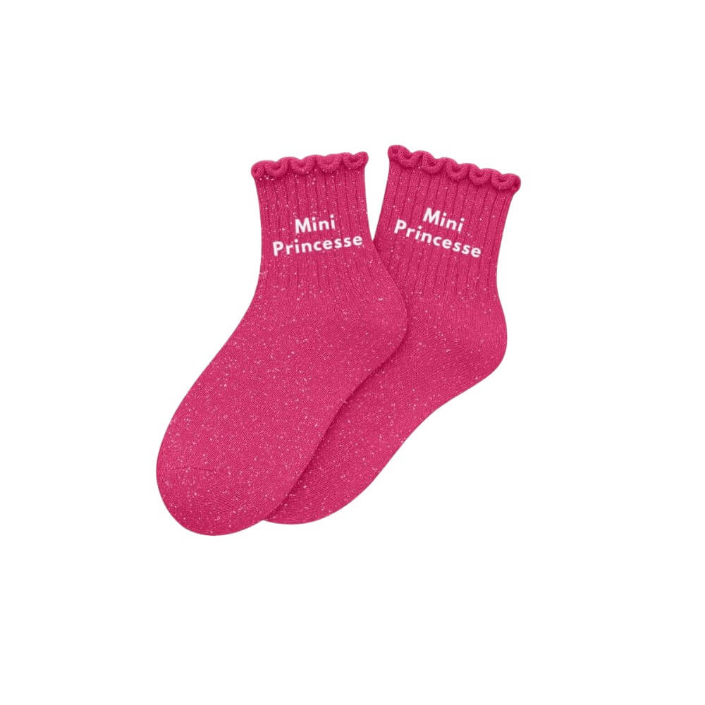 chaussettes paillettes enfant Mini Princesse Woom