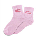 chaussettes paillettes madame connasse