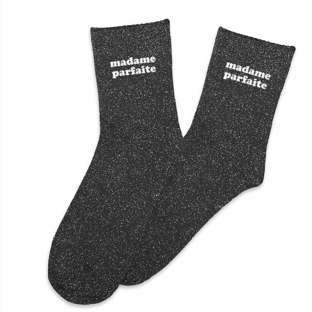 Chaussettes à paillettes Madame parfaite