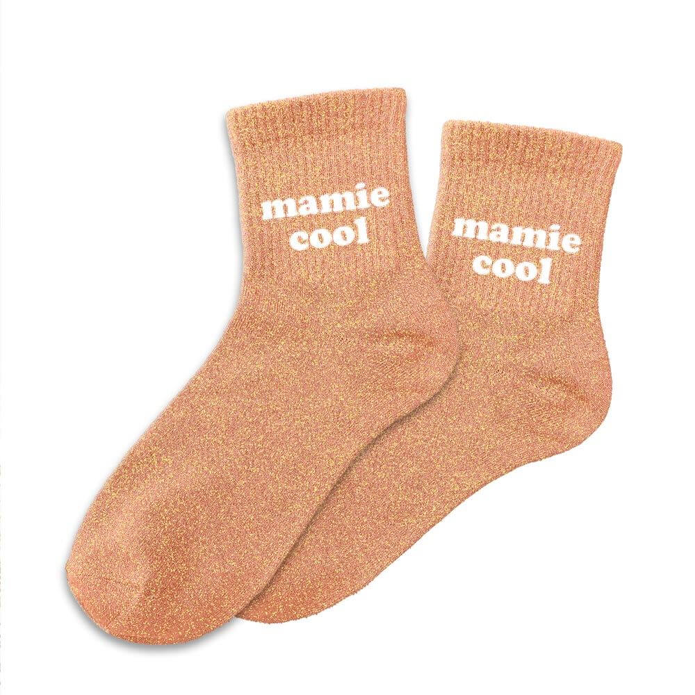 Chaussettes à paillettes Mamie cool