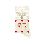 chaussettes paillettes my love