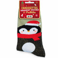 Chaussettes à paillettes de Noël Pingouin
