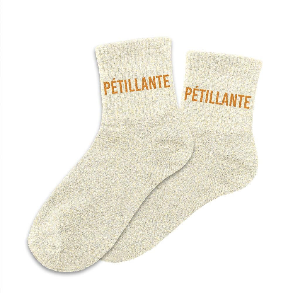 chaussettes paillettes Pétillante