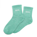 chaussettes paillettes Queen