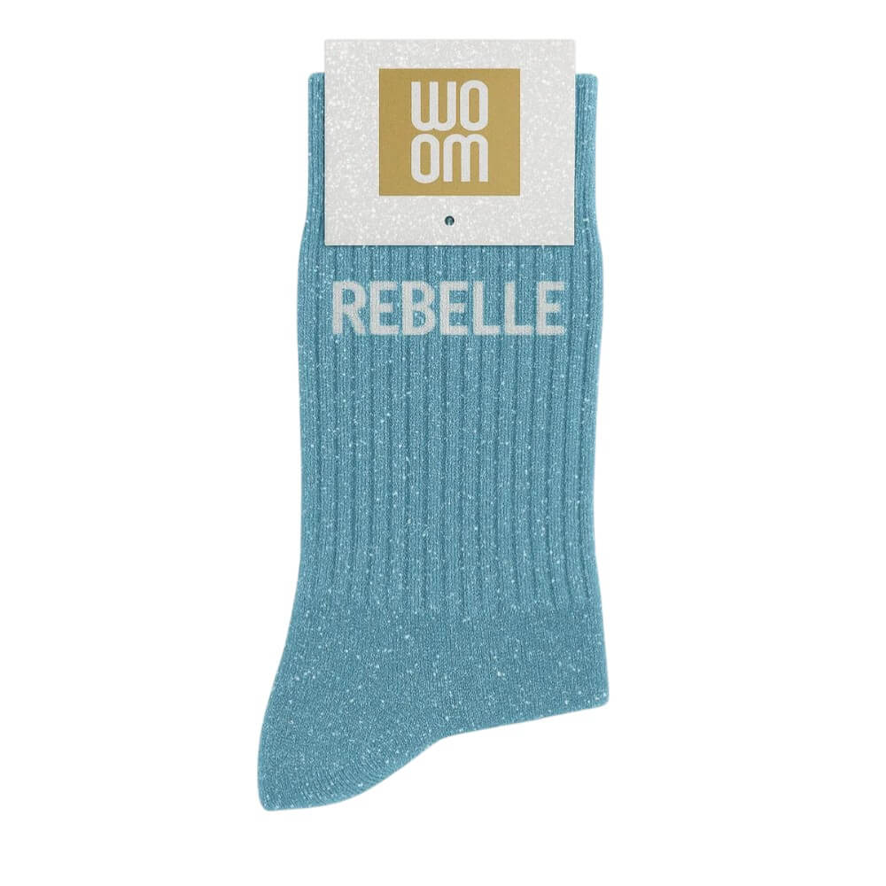 chaussettes à paillettes Rebelle Woom