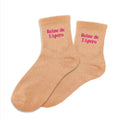 chaussettes paillettes Reine de l'apéro