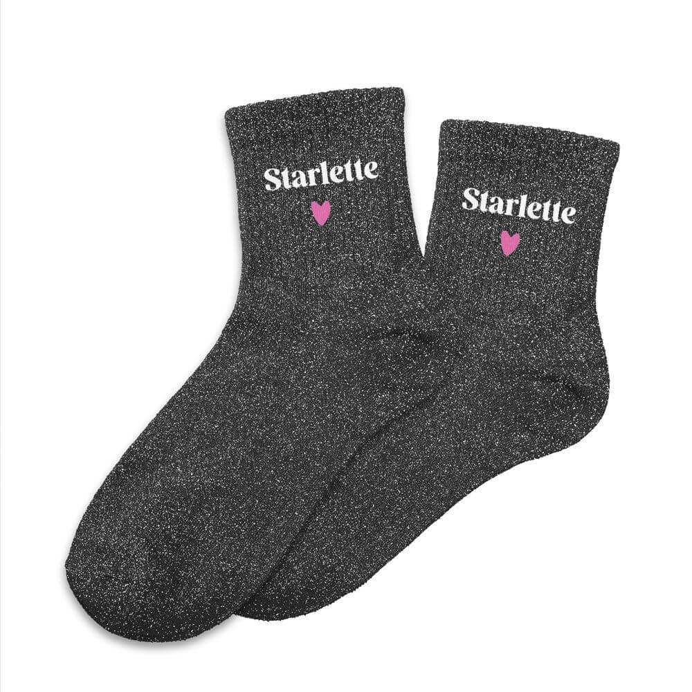 Chaussettes à paillettes Starlette