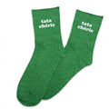Chaussettes à paillettes Tata chérie