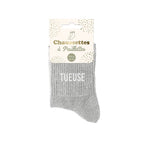 Chaussettes paillettes tueuse