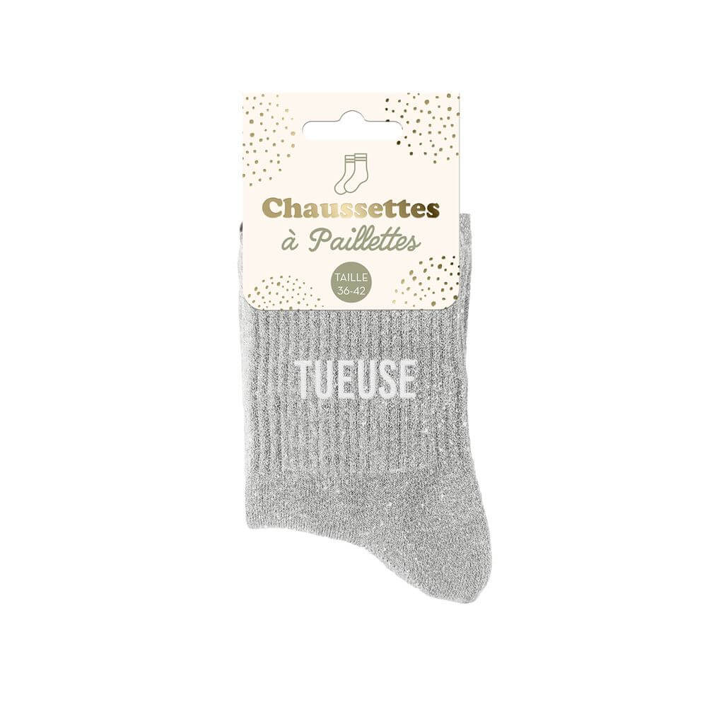 Chaussettes paillettes tueuse