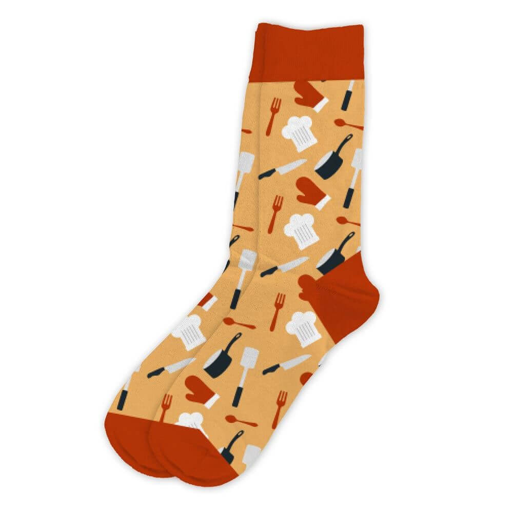 chaussettes passion cuisine pour femme