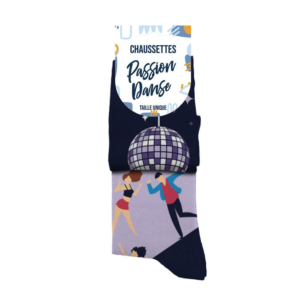 chaussettes passion danse dépareillées