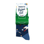 chaussettes passion foot dépareillées