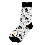 chaussettes passion musique pour femme