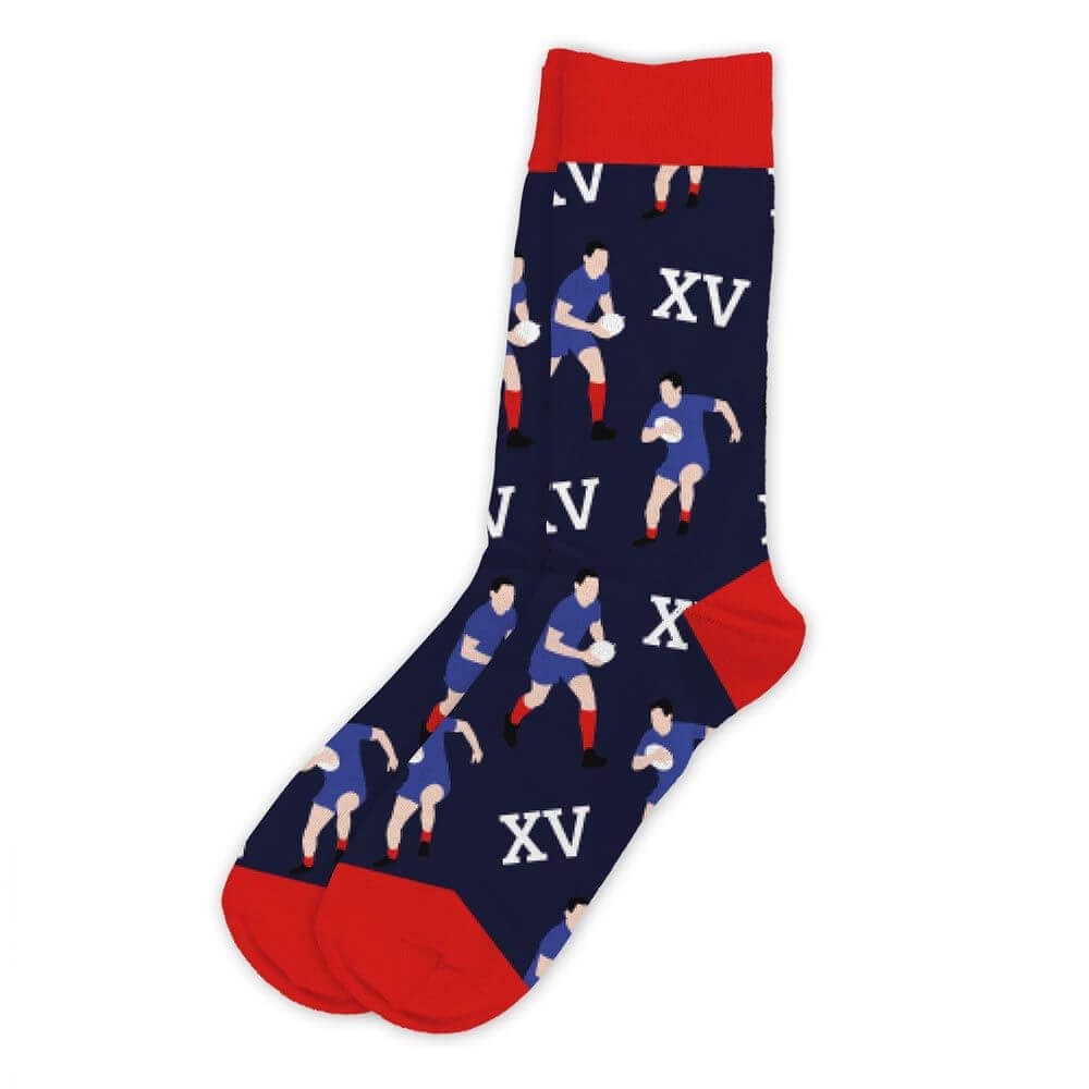 chaussettes passion rugby pour homme