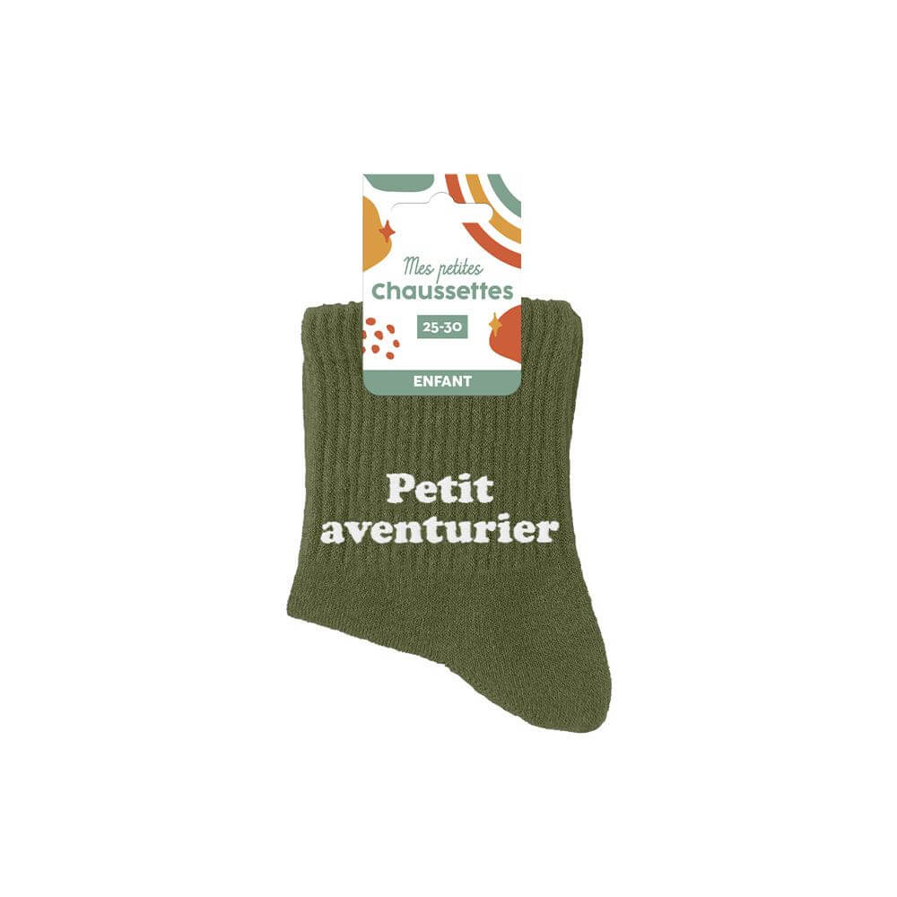 chaussettes petit aventurier enfant