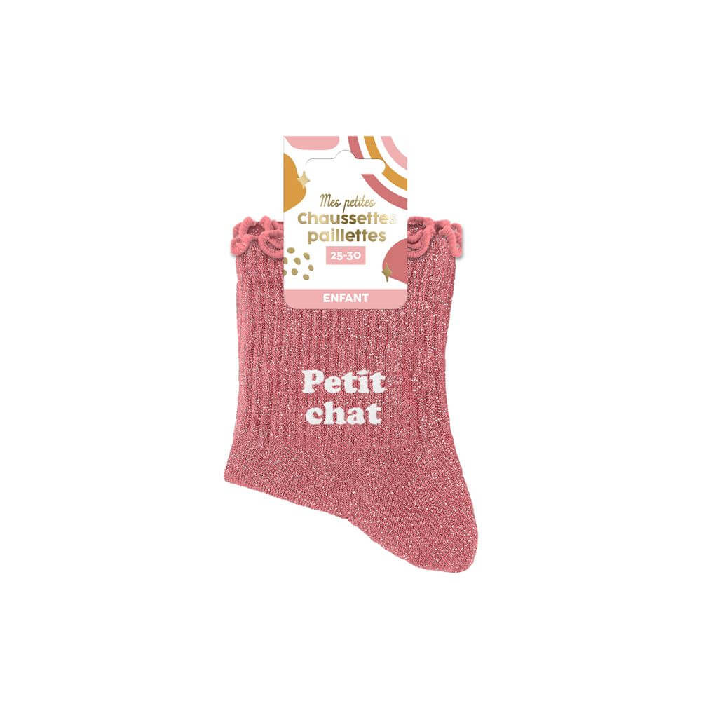 chaussettes petit chat pour enfant
