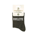 chaussettes pipelette noir