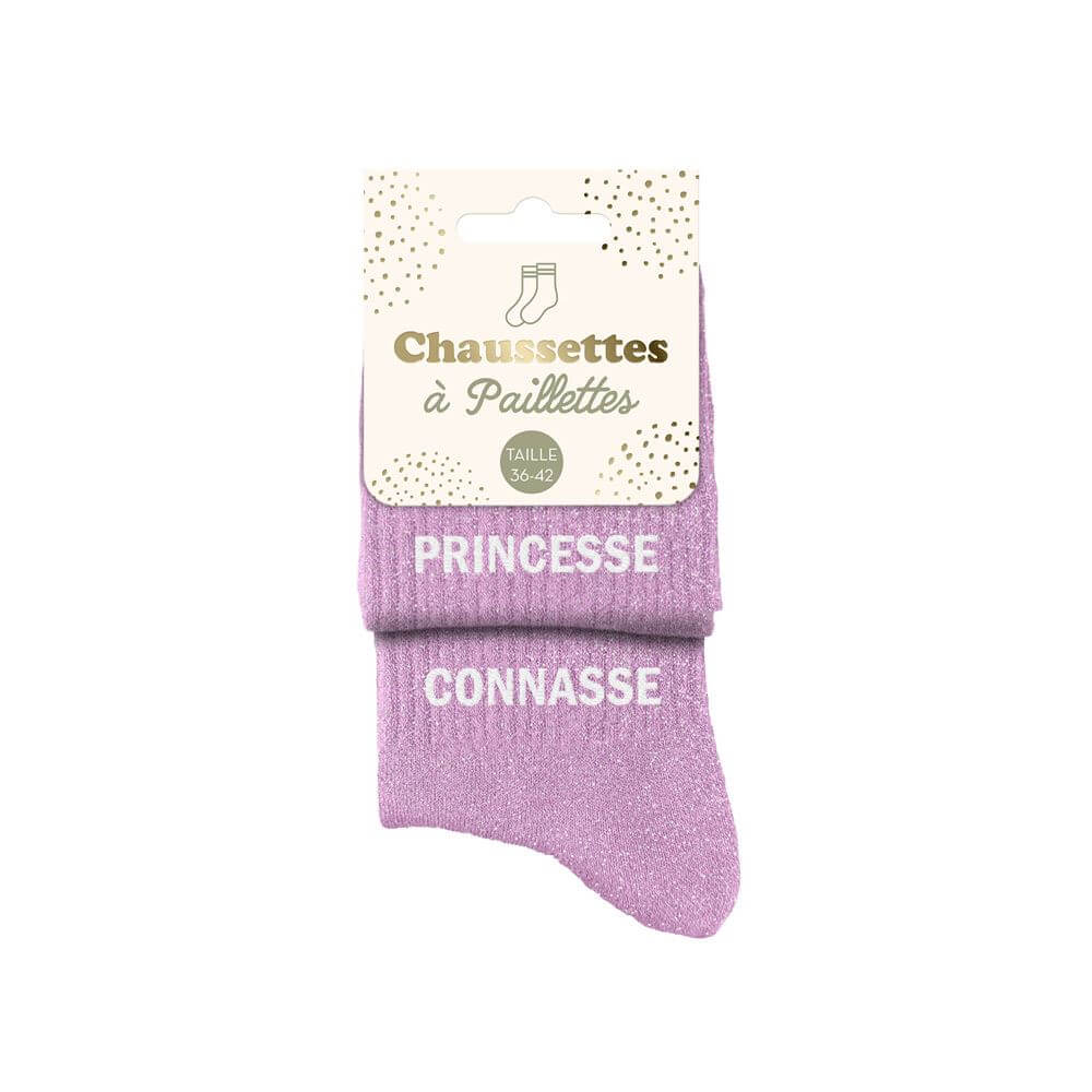 chaussettes princesse connasse duo