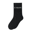 chaussettes râleuse noir Woom